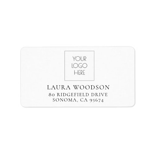 Logo Personalized Address Label