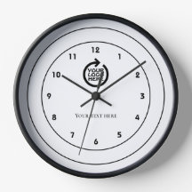 Logo Personalized Black White 