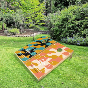 Logo Personalized Business Cornhole Set