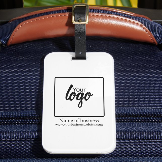Logo Personalized Business Luggage Tag (Front Insitu 2)