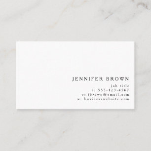 Logo Photo Simple Modern Minimal Professional Business Card