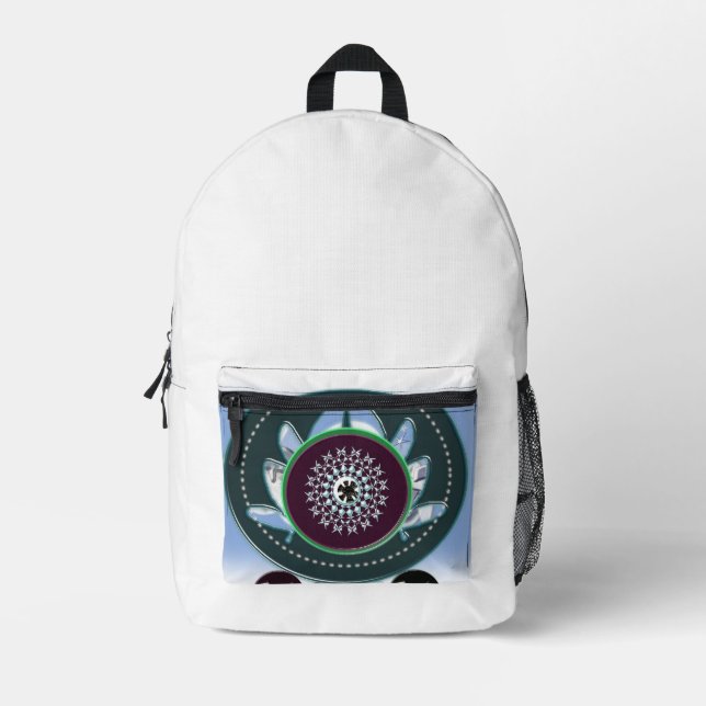 Logo   Position 2 Zoom Twice Printed Backpack (Front)
