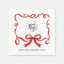 Logo Pretty Christmas Red Ribbon Business Branding