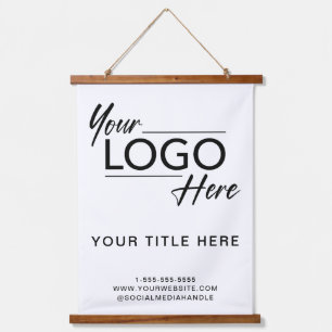 Logo Professional Business Hanging Tapestry