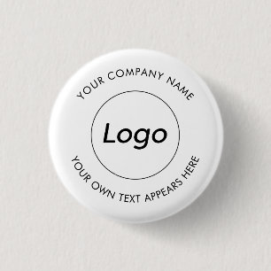 Logo Professional Business promotional Button