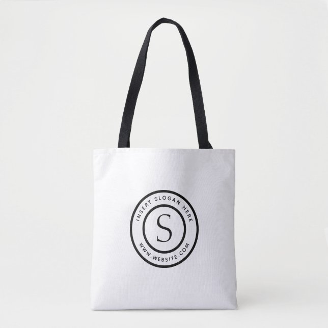 Logo Professional Plain Simple Modern Tote Bag (Front)