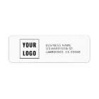 Logo Professional Simple Return Address