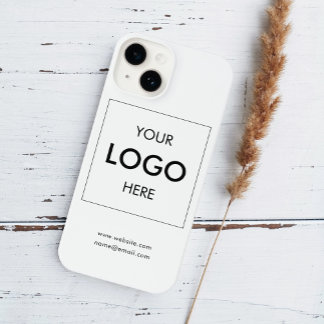 Logo Professional Simple White iPhone 14 Case