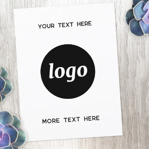 Logo Promotional Business  Postcard