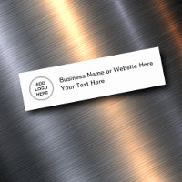 Logo Promotional Magnetic Car Bumper Sticker