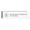 Logo Promotional Magnetic Car Bumper Sticker 