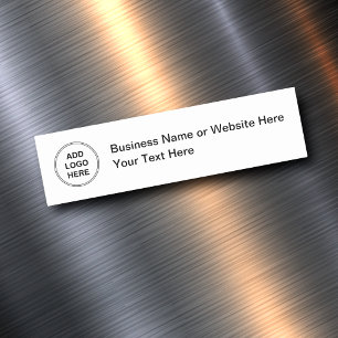 Logo Promotional Magnetic Car Bumper Sticker  Magnet