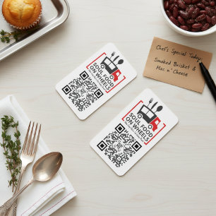 Logo & QR Integration Business Card
