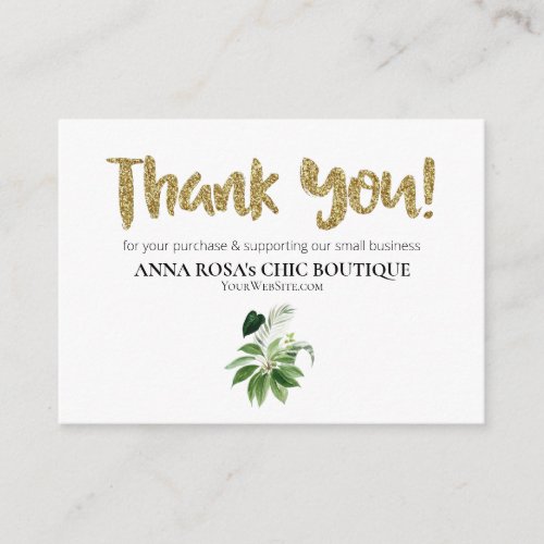 *~* LOGO QR THANK YOU Review EXOTIC TROPICAL AP8 Enclosure Card