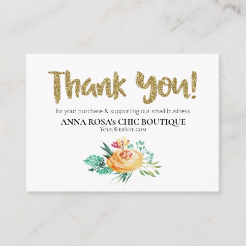 &#x2A;&#x7E;&#x2A;&#x20;LOGO&#x20;QR&#x20;THANK&#x20;YOU&#x20;Review&#x20;ROSES&#x20;FLORAL&#x20;AP8&#x20;Enclosure&#x20;Card