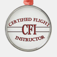 LOGO RED CSF CERTIFIED FLIGHT INSTRUCTOR
