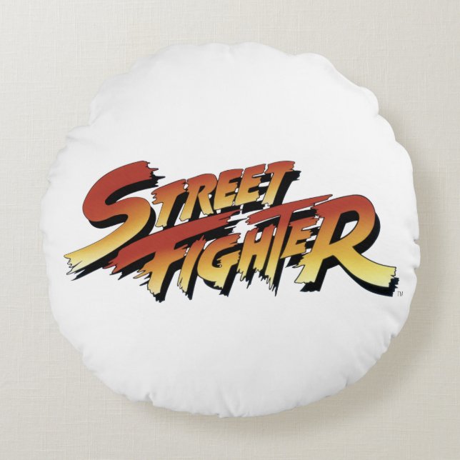 Logo Round Pillow (Front)