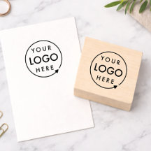 Logo Rubber Stamp | Business Custom Brand Stamps