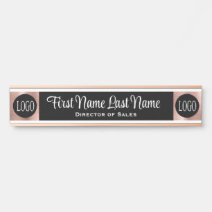 Logo Sales Director Sales Team Office Door Signs