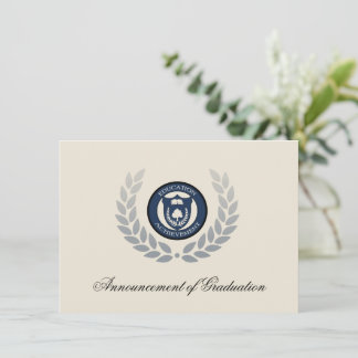 Logo School or College Graduation Announcements