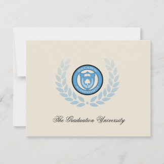 Logo School or College Graduation Announcements