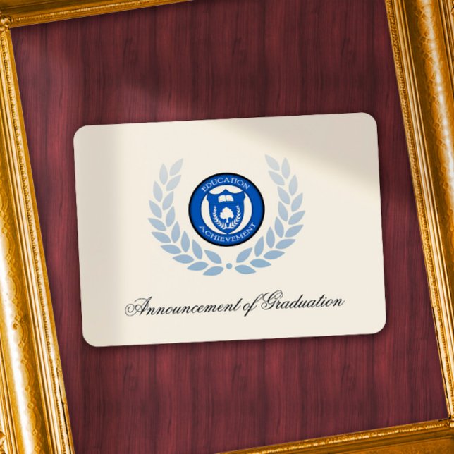 Logo School or College Graduation Announcements (Creator Uploaded)