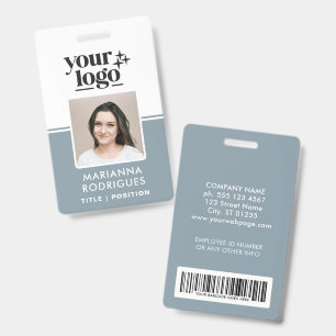 Logo Security Photo Barcode Verified Badge