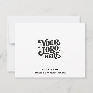 Logo Simple Note Card