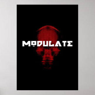 Logo/Skull poster