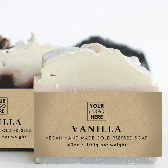 Logo Soap Belly Band Kraft Product Label Wrap (Logo Soap Belly Band Kraft Product Label Wrap)