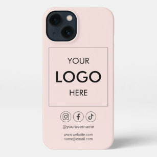 Logo Social Media BusinessiPhone Case