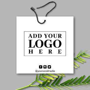 Logo Social Media Professional Hang Tag