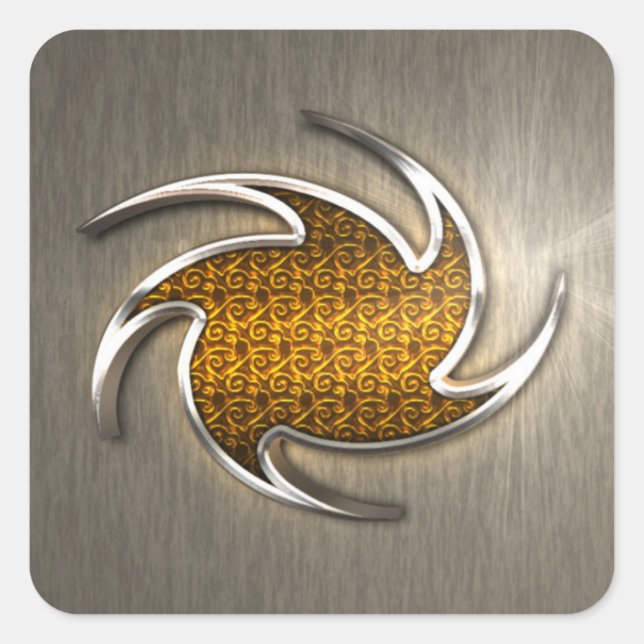 logo sticker 3d effect  (Front)