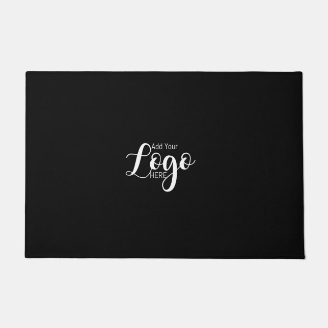 Logo sticker baking stickers doormat (Front)