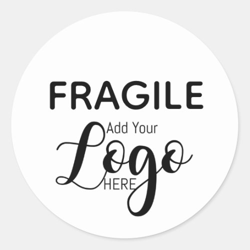 Logo sticker fragile