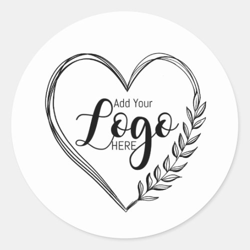 Logo sticker Heart baking stickers