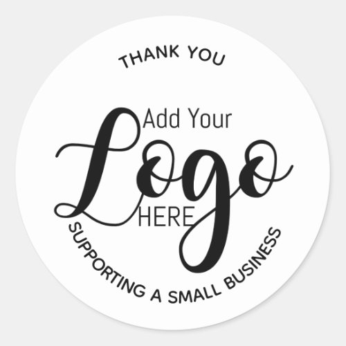Logo sticker thank you Supporting A Small Business
