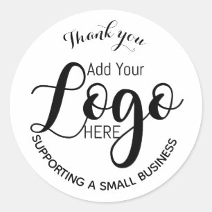 Logo sticker thank you Supporting A Small Business