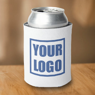 Logo Swap Template Double Sided White Can Cooler