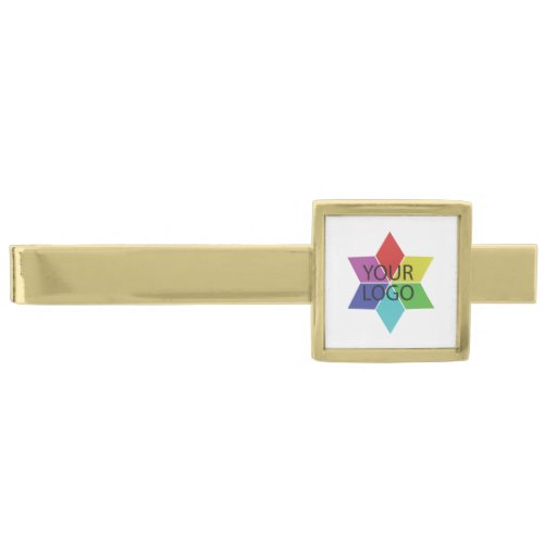 Logo Symbol Business Company Promotion Gold Finish Tie Clip