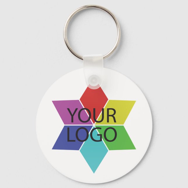 Logo Symbol Business Company Promotion Keychain (Front)