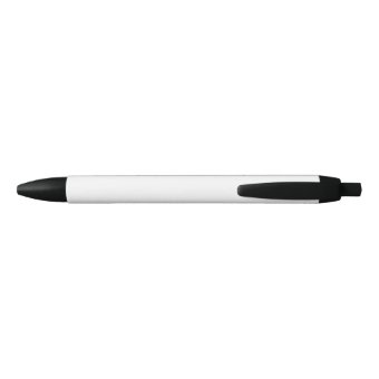 Logo Symbol Motto Company Business Promotion Black Ink Pen | Zazzle