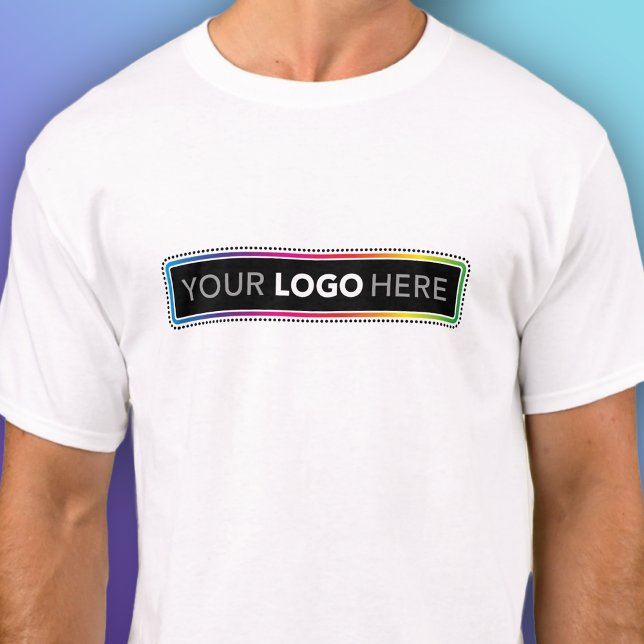 Logo T-Shirt - Custom Business Apparel - Wide Logo (Creator Uploaded)