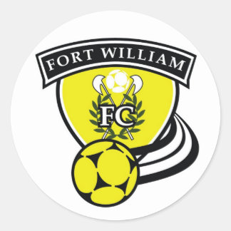 Logo -Team Kit - Fort William High... - Customized Classic Round Sticker