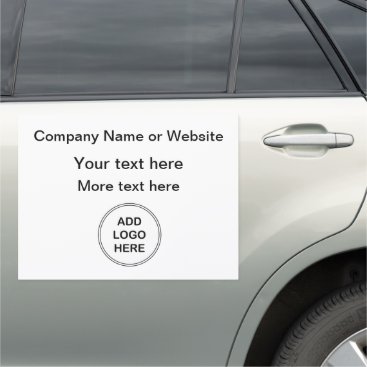 Logo Template Business Mobile Car Magnet