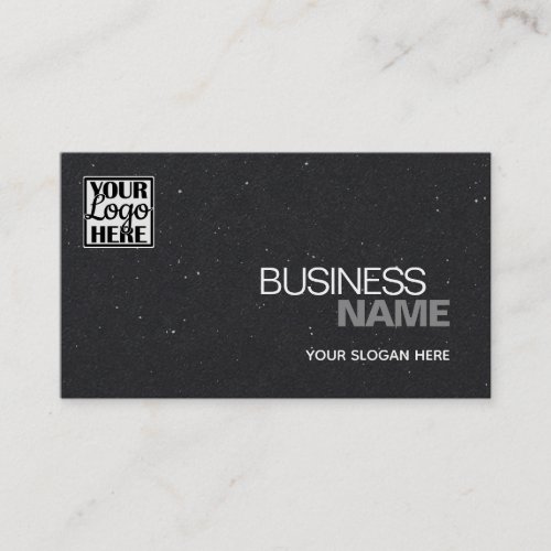 Logo Template Elegant Classic Simple Black  Business Card