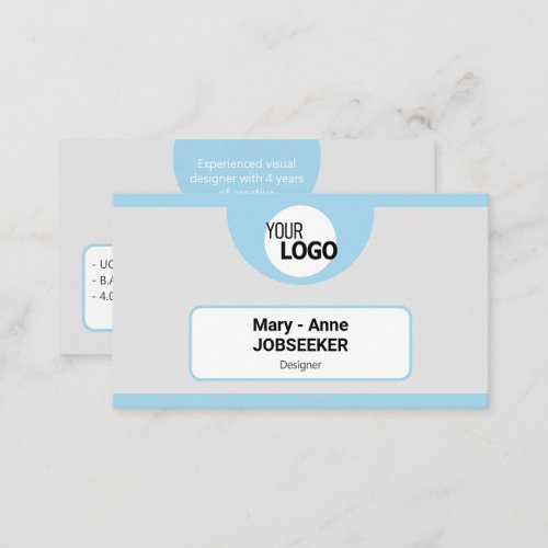 Logo Template Frame Classic Job Seeker Creatives Business Card