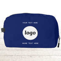 Logo Text Business Promotional Branding Navy Blue