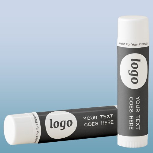 Logo Text Business Promotional Lip Balm