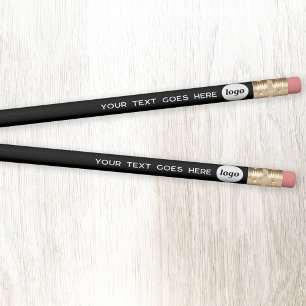 Logo Text Business Promotional Pencil